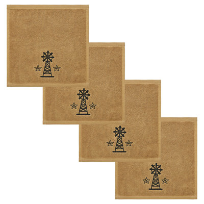 Ensemble de 4 débarbouillettes Timeless Linens
