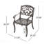 Ensemble de 2 chaises de patio Austin