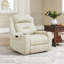 Fauteuil inclinable en cuir fleur 37 po-1431078770
