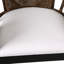Chaise d'appoint rembourrée en rotin
