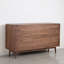 Buffet simple en bois massif à 8 compartiments
