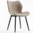 Upholstered Dining Chairs Faux Leather Side Chair With Metal Frame-892665395