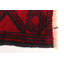 Tapis noir Teimani 2 pi 10 po x 4 pi 6 po