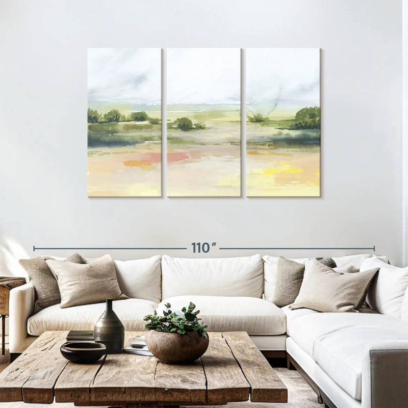 Avery Sunlit Marsh I, 48" H x 74" W