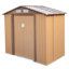 Outdoor 7 ft. W x 4.2 ft. D Metal Storage Shed-100916801