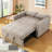 Vadims Upholstered 48.5'' Reclining Sleeper Sofa-1009476406