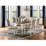 Sireci 6 - Person Four Leg Dining Set