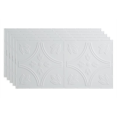 Panneau de plafond décoratif en vinyle 5 pi x 4 pi FASÄDE