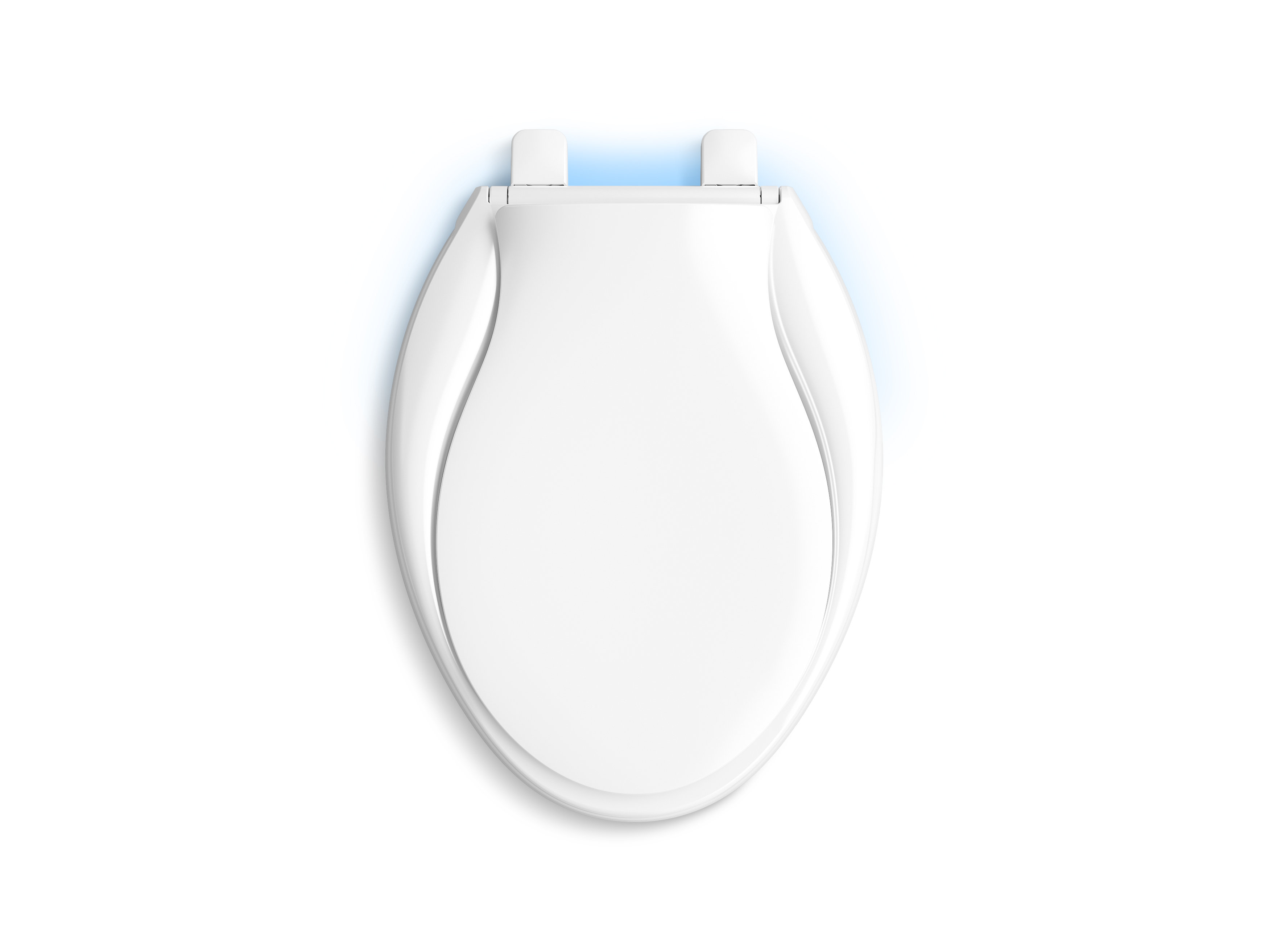 Kohler Transitions Nightlight Readylatch Quiet-Close Elongated Toilet Seat