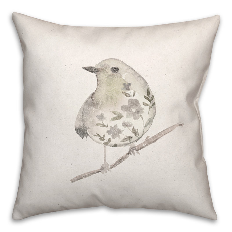  Polyester Indoor/Outdoor Throw Pillow