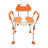 Non-slip Shower Chair Height Adjustable
