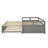 Twin Size Wooden Daybed With Sliding Trundle-1722384481