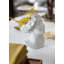 White 10.24" Porcelain Table Vase