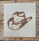 Wall Plaque of Cowboy Hat