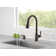 Capertee Pull Down Sprayer Kitchen Sink Faucet with Matching Soap Dispenser