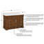 FLW Harmony 36 Wood Sink Vanity-191588855-191588851