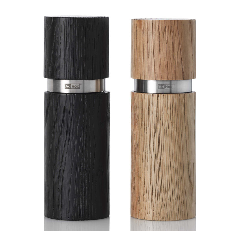 AdHoc TEXTURA Mill Salt and Pepper Grinder Set