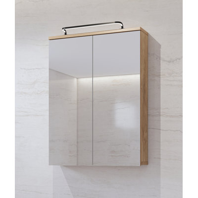 Edwyn Wall Mounted Required Bathroom Cabinet