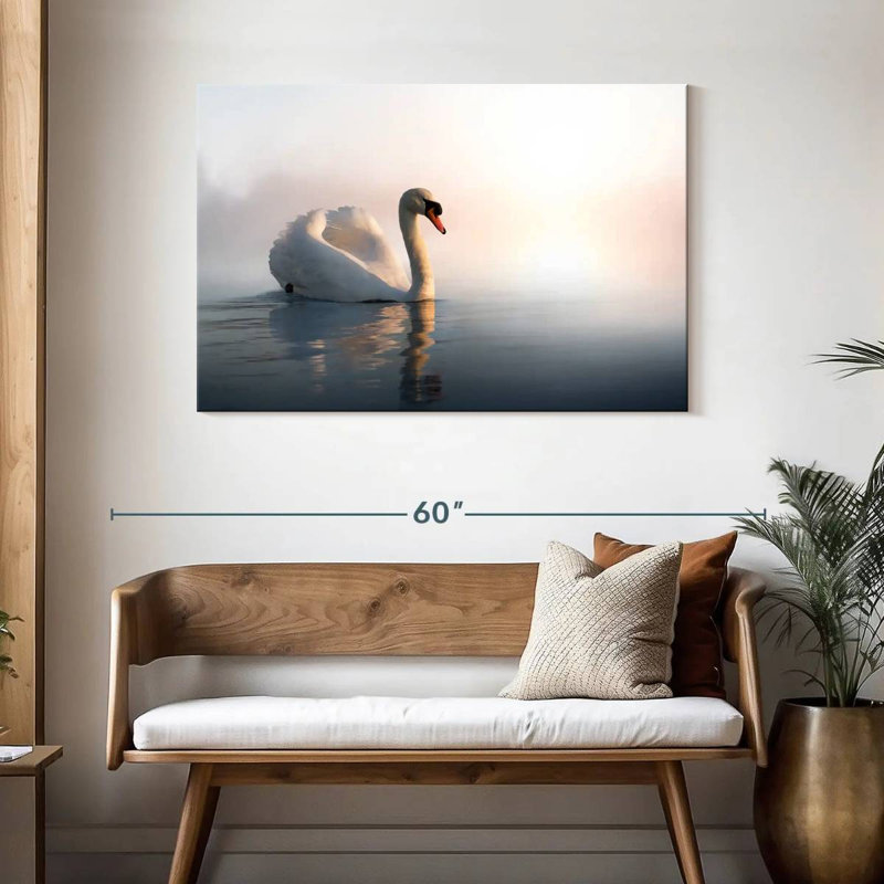 Crowle Majestic Swan, 30" H x 45" W