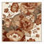 Tapis oriental décoratif brun et beige lavable à la machine Pauleth-142342006