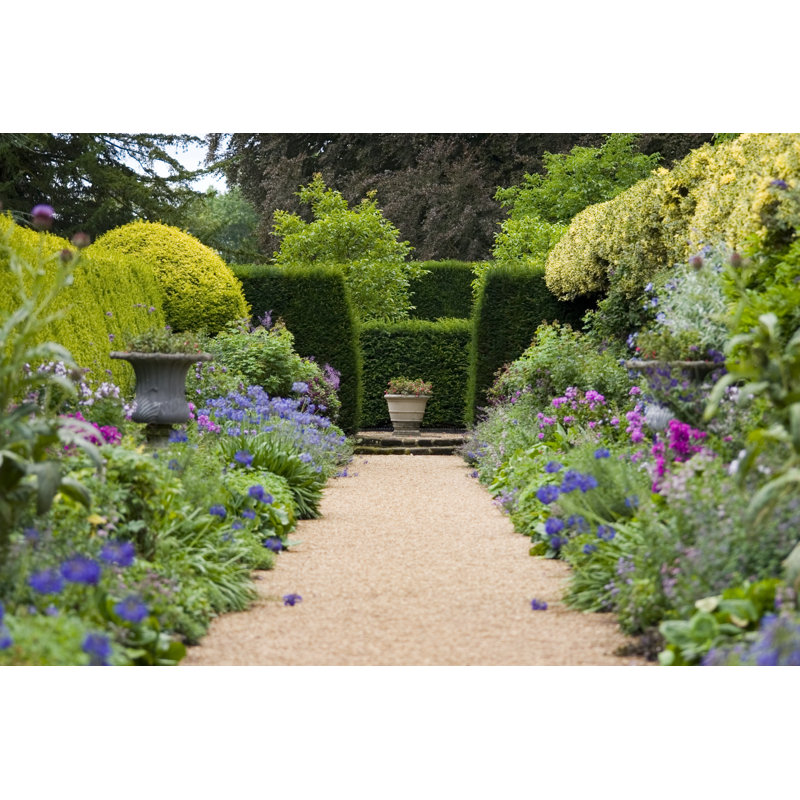 Garden Path by Meldayus - No Frame Art Prints on Canvas, 30cm H x 46cm W