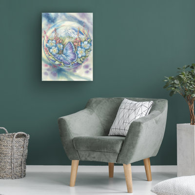 Art mural sur toile tendue - Jody Bergsma «Forget Me Not», art mural pour salon, chambre à coucher ou bureau - 14 x 19