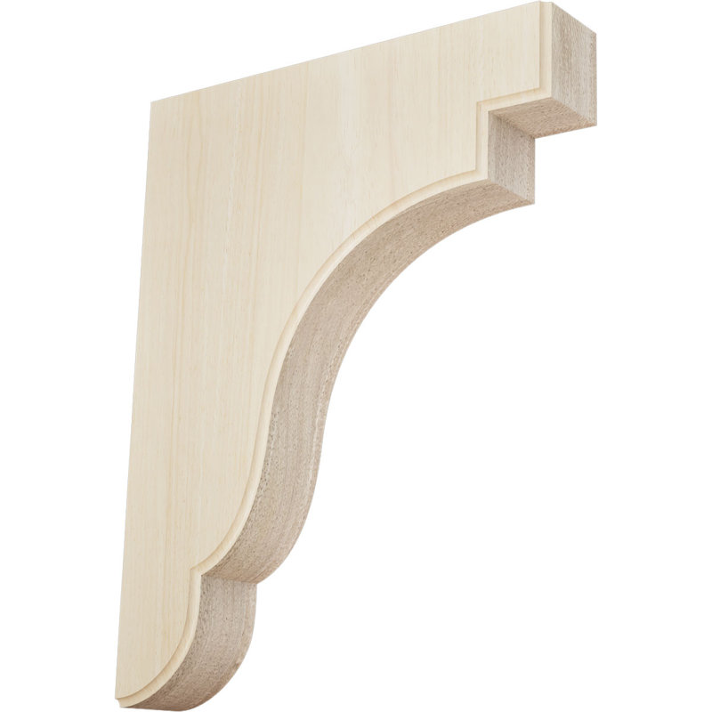 Support Bedford, Hévéa, 1,75 po X P 8,5 po X P 11 po H