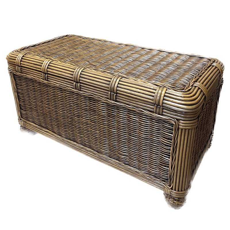 Ciotti Wicker Trunk, Brown