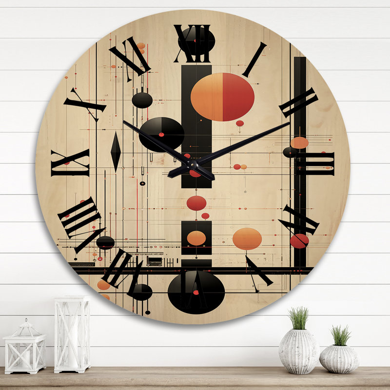 Horloge murale Nishanth, Très grand