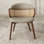Olivia 17.5'' H Leather Upholstered Ash Side Chair