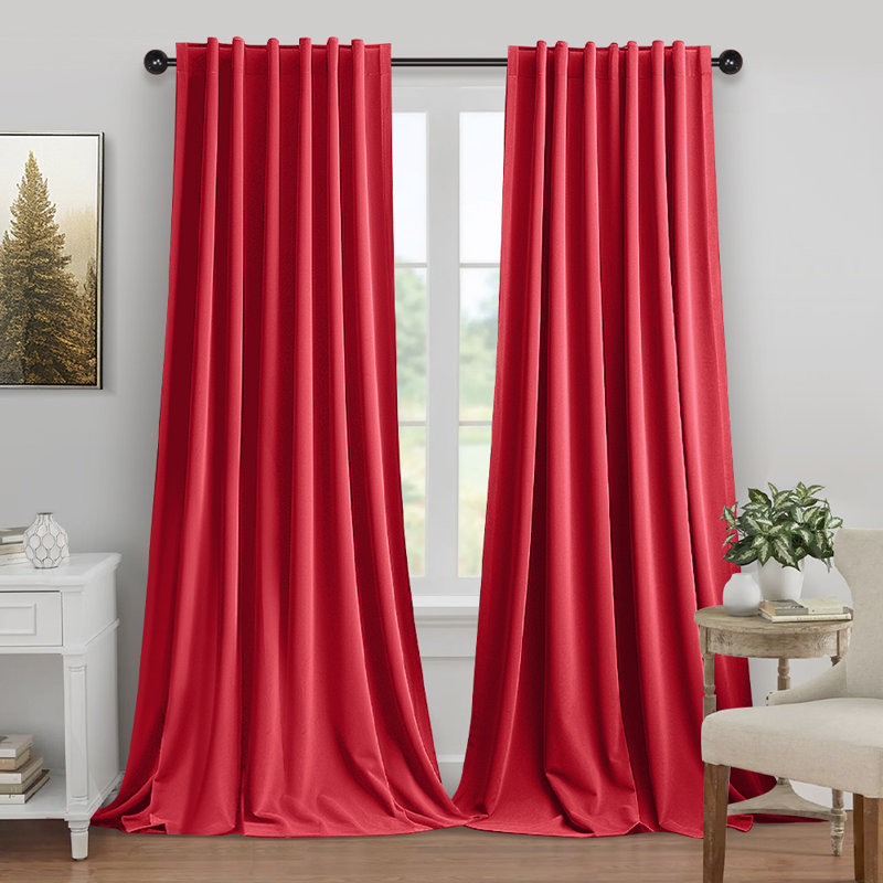 New Premium Velvet Blackout Curtains Thermal Insulated Window Drapes Super Soft Darkening Curtains, 52" W x 120" L, Blue