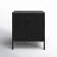 Soto Nials Nightstand - Black