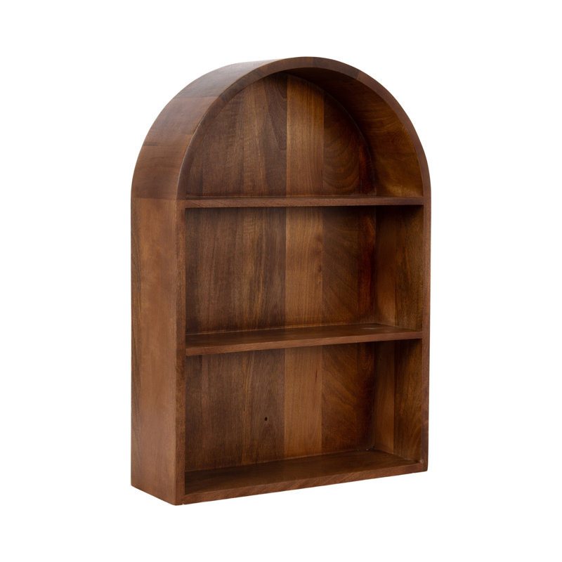 Kaylanna 3 Piece Arch Mango Floating Shelf