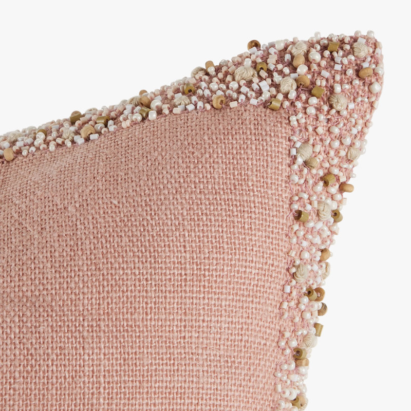 Coastal Breeze Serafina Pillow Cover & Insert, Blush