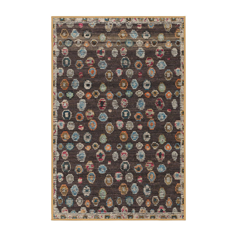 Abstract Indoor Rug, Runner 2' x 5'