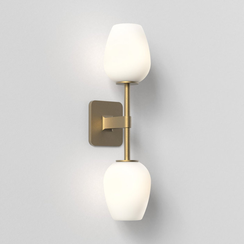 Tacoma 2 - Light Armed Sconce, Matte Black, 17.8" H x 4.88" W x 7.3" D, Tulip