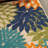 Alsaedi Floral Green/Blue/Orange Indoor/Outdoor Area Rug-1567061367