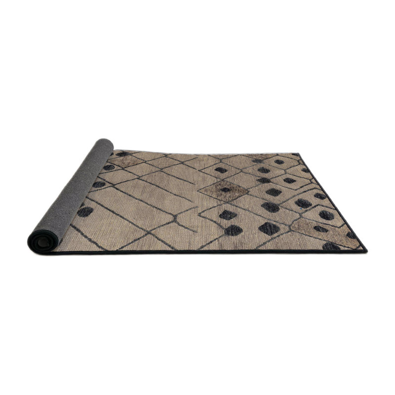 Tapis abstrait moderne 4463, Rond 8 pi