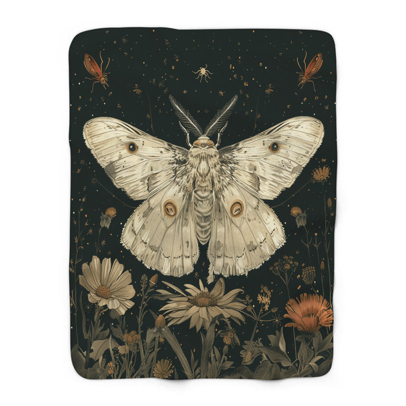 Couverture Moonlit Moth Soirée, Grand lit