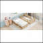 Lit de jour simple en bois avec garde-corps de clôture et 2 tiroirs, divisée en lit de jour indépendant et lit de jour-1740872467-1740872466