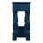 Hallway Table, 63" With 3 Drawers. Navy Blue, Solid Wood Legs, Stable Structure, Easy Installation 63inch Long Console Table. Pine Ample Storage Space, Quick Assembly Process