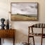 Paysage rétro DCCDXCIX - reproduction sur toile flottante-83043611-83043613