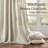 Dennan Light-Filtering Curtain with Back Tab Hooks-23968625-49156131