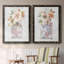 Mini Bouquet I - Ensemble de 2 peintures sur toile encadrées-764017706-764017708