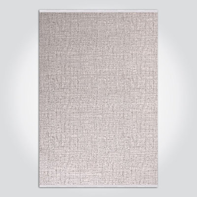 Tapis beige moderne lavable à la machine