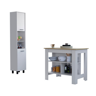 Wood Kitchen Island