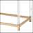 Black & Gold Finish Sofa Table