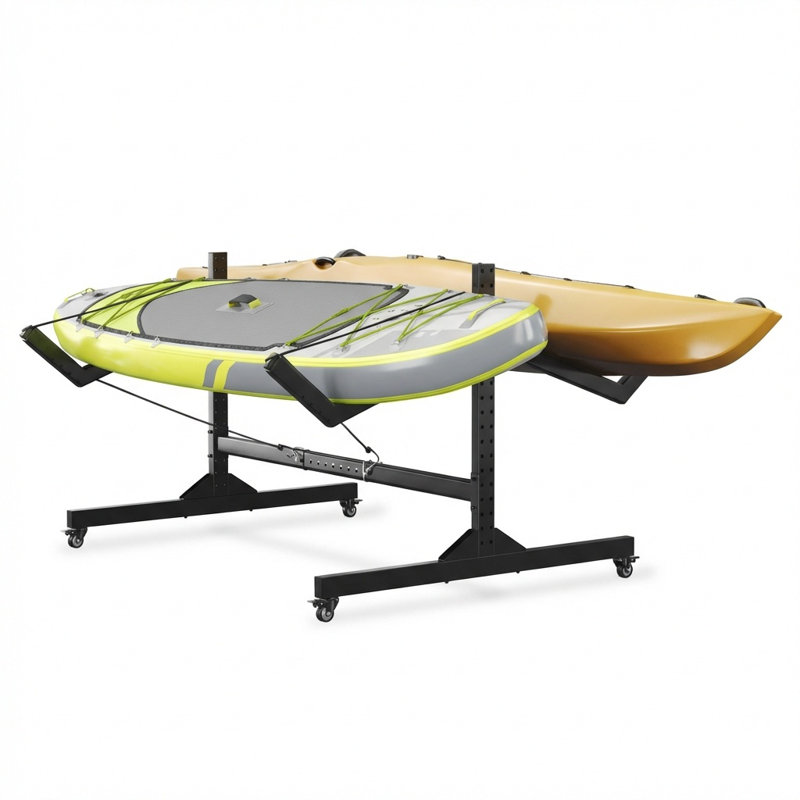 Support de rangement pour kayak pour 2 kayaks