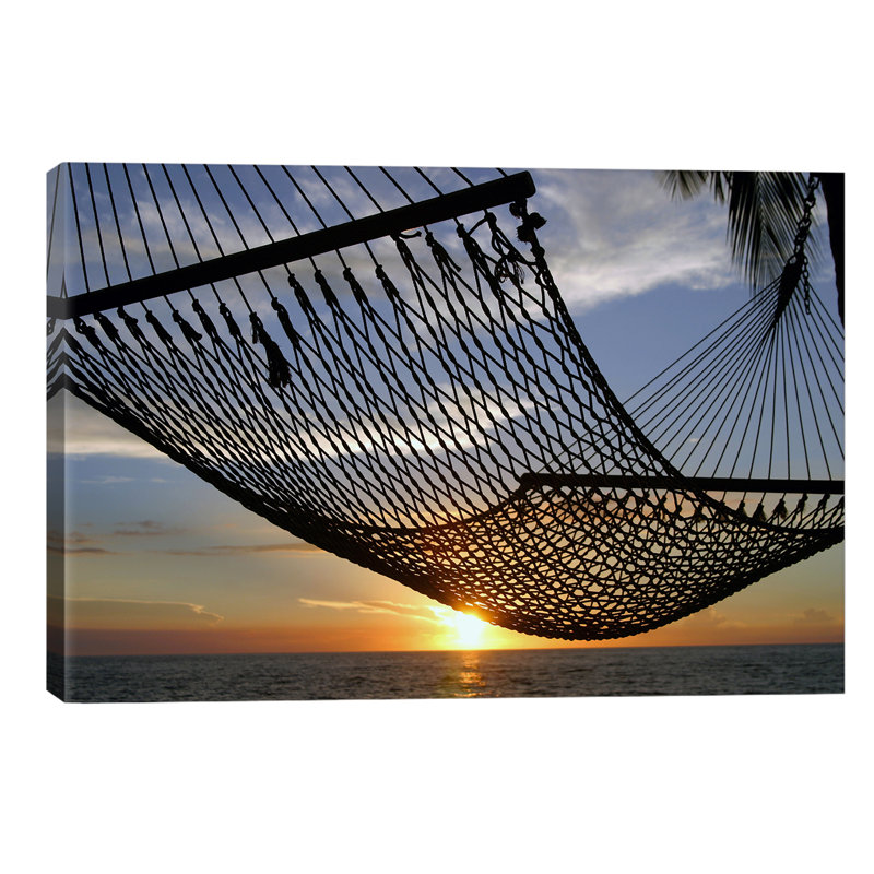Hawaii Sunset - Print on Canvas, 66.04 cm H x 45.72 cm W x 1.91 cm D, Wrapped Canvas