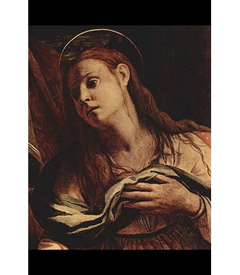 Buyenlarge Christ and Maria Magdalena Detail - Print | Wayfair